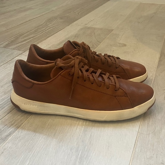 Cole Haan GrandPro Leather Sneakers - Size 8 - Picture 3 of 7